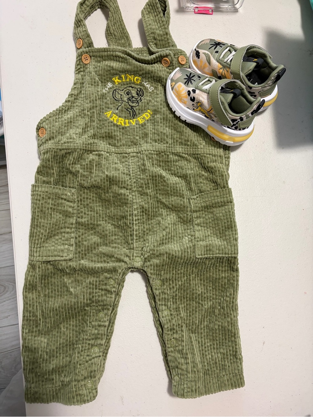 Lion King Outfit with Adidas shoes